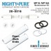 MIGHTY PURE MP49C 25-4902 (220vAC, Q=13,6 м³/час, D=1 1/2" NPT) система уф обеззараживания воды