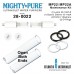 MIGHTY PURE MP22A 25-2203 (12vDC, Q=4 м³/час, D=3/4" NPT) система уф обеззараживания воды