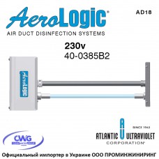 AeroLogic AD18 40-0385B2 (220vAC, L=42см, Puv=5,8Вт) система уф обеззараживания воздуха