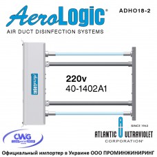 AeroLogic ADHO18-2 40-1402A1 (220vAC, L=42см, Puv=23Вт) система уф обеззараживания воздуха