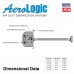 AeroLogic ADHO18-2 40-1402A1 (220vAC, L=42см, Puv=23Вт) система уф обеззараживания воздуха