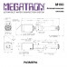 MEGATRON M150 24-1517A1 (220vAC, Q=45 м³/час, D=4" FL) система уф обеззараживания воды с автоматической очисткой чехлов