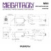 MEGATRON M50 24-0517A1 (220vAC, Q=22 м³/час, D=2" NPT) система уф обеззараживания воды с ручной очисткой чехлов