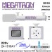MEGATRON M150 24-1518A1 (220vAC, Q=45 м³/час, D=4" FL) система уф обеззараживания воды с ручной очисткой чехлов