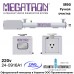 MEGATRON M90 24-0916A1 (220vAC, Q=26 м³/час, D=3" NPT) система уф обеззараживания воды с ручной очисткой чехлов