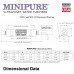 MINIPURE MIN-1 25-5040 (220vAC, Q=0,22 м³/час, D=1/4" NPT) система уф обеззараживания воды