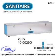 SANITAIRE RS72 40-0029D (220vAC, V=91 м³/час) система уф обеззараживания воздуха