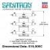 Sanitron S15,000C 25-4086 (230vAC, Q=56м³/час, D=2" NPT) система уф обеззараживания воды