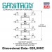 Sanitron S20,000C 25-4087 (230vAC, Q=75м³/час, D=2" Clamp) система уф обеззараживания воды