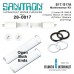 Sanitron S17A 25-1713  (12vDC, Q=0,6м³/час, D=3/4" NPT) система уф обеззараживания воды