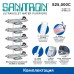Sanitron S25,000C 25-4092 (230vAC, Q=95м³/час, D=2" NPT) система уф обеззараживания воды