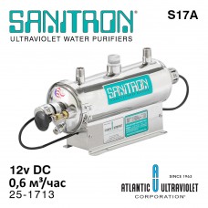 Sanitron S17A 25-1713  (12vDC, Q=0,6м³/час, D=3/4" NPT) система уф обеззараживания воды